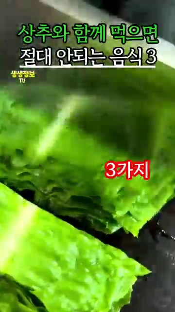 상추와 함께 먹으면 안되는 음식 3가지: 건강을 위한 중요 정보! - 장면 2